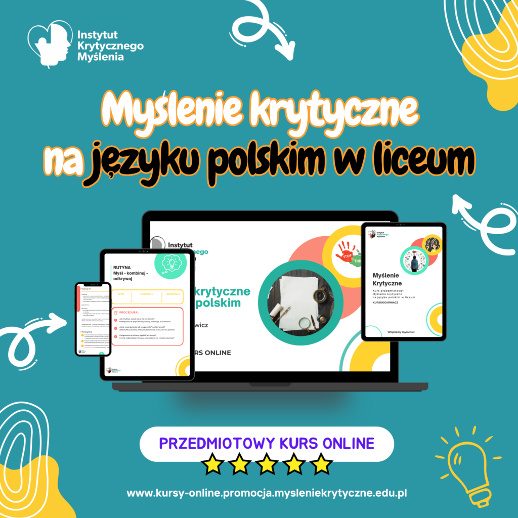 myślenie krytyczne szkolenie