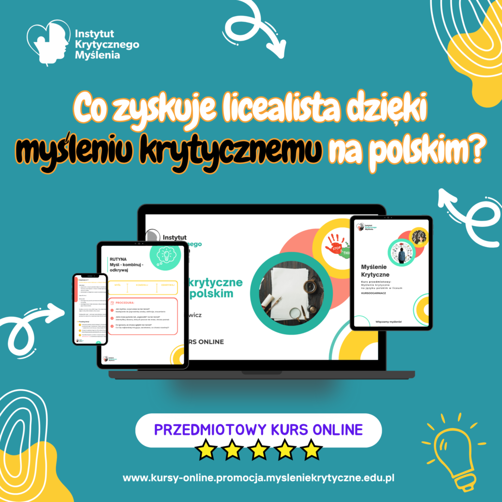myślenie krytyczne szkolenie