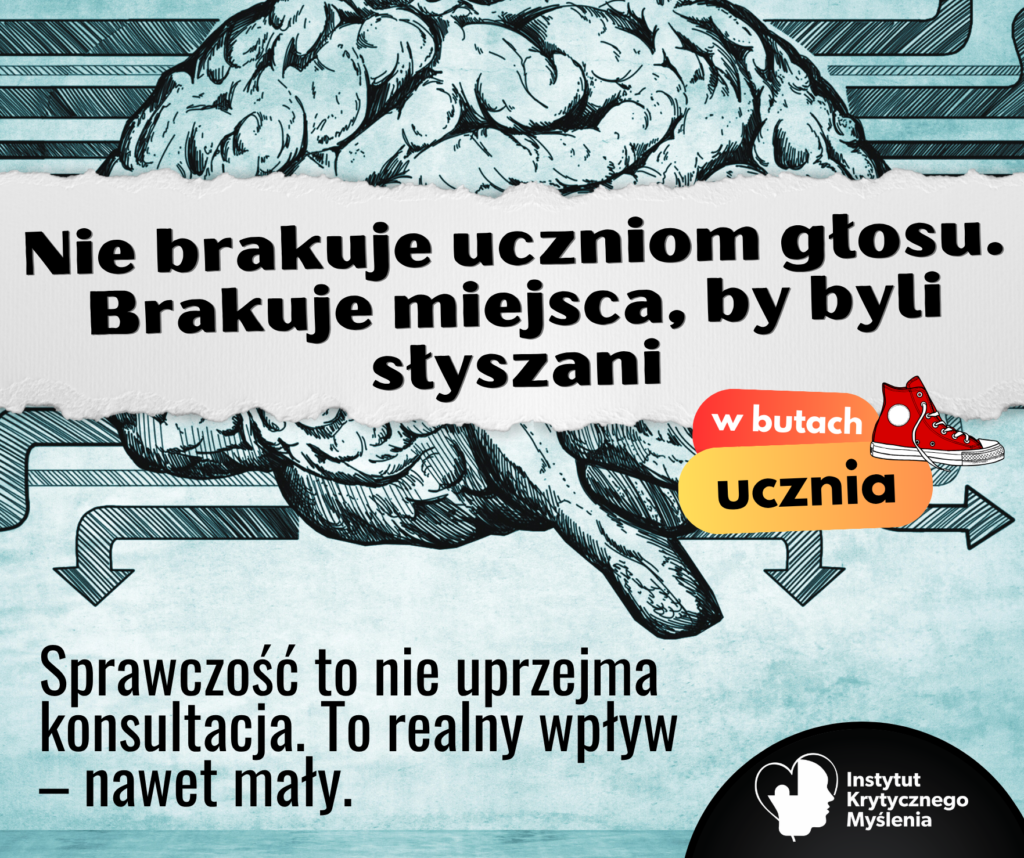 „Co z tego, że pytasz mnie o zdanie?” – Jak młodzi widzą wpływ (i kiedy on znika) 8 myślenie krytyczne szkolenie