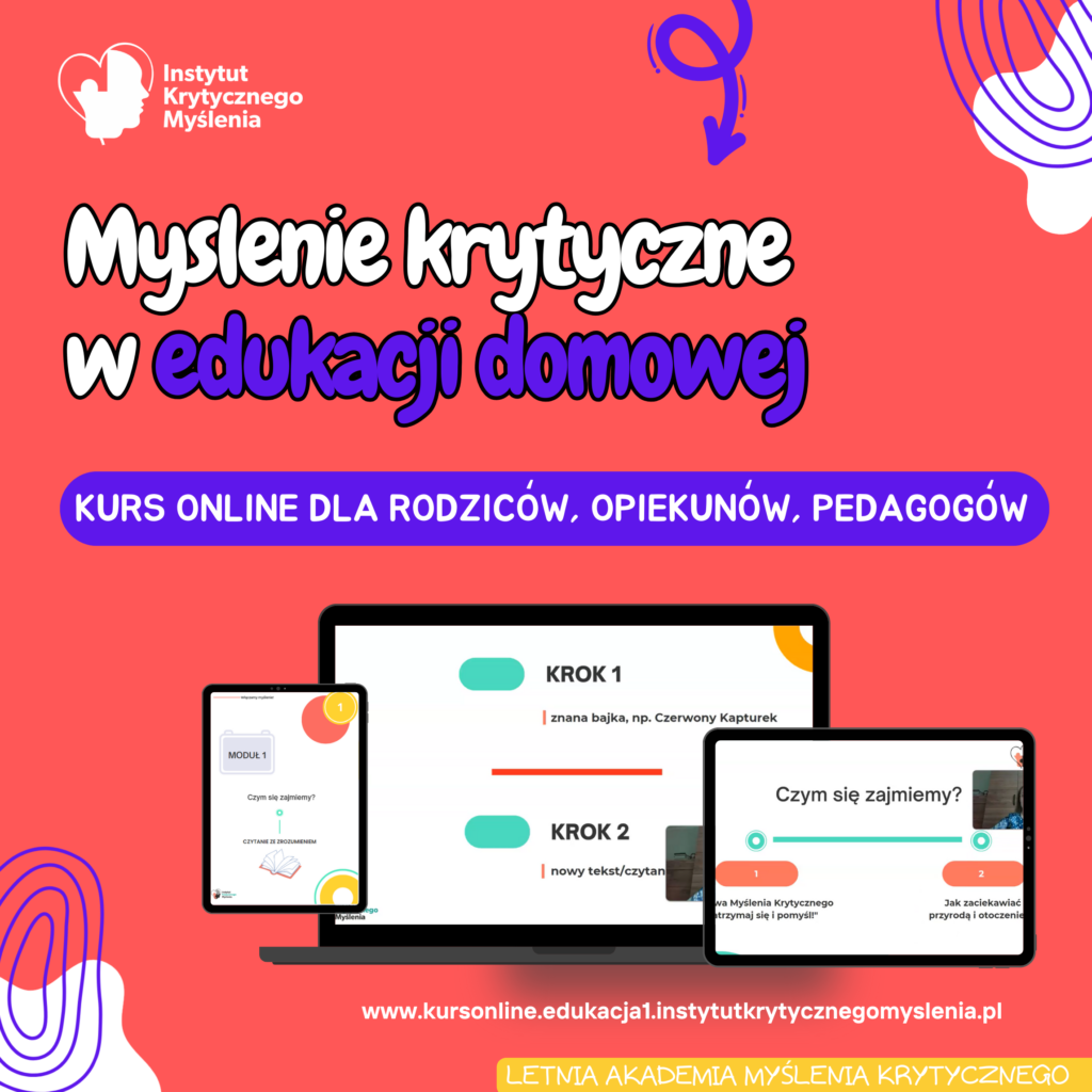 myślenie krytyczne szkolenie