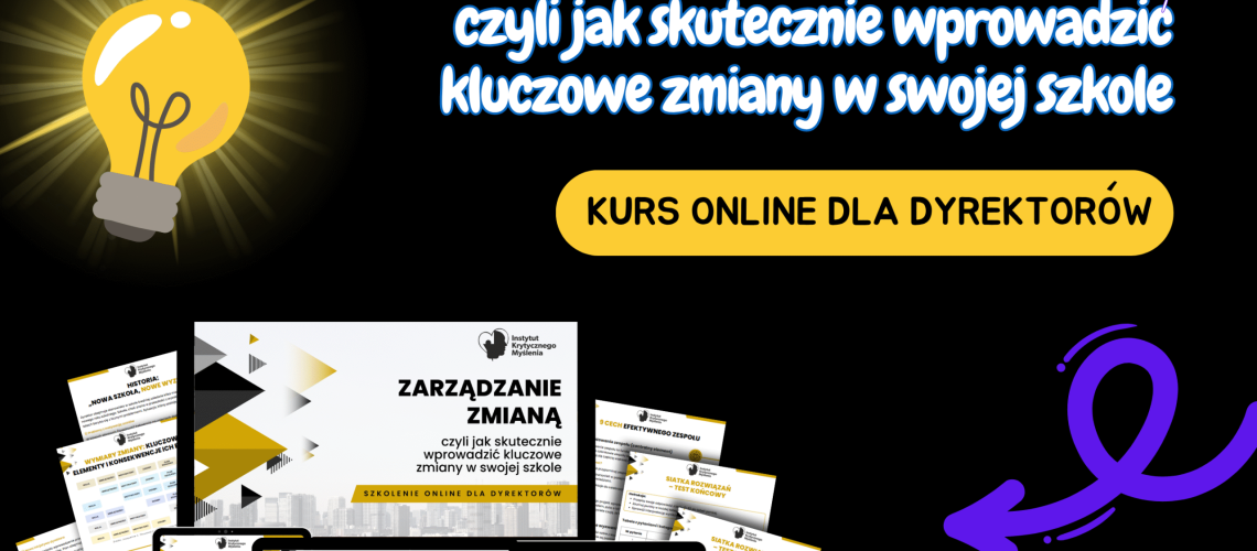 myślenie krytyczne szkolenie